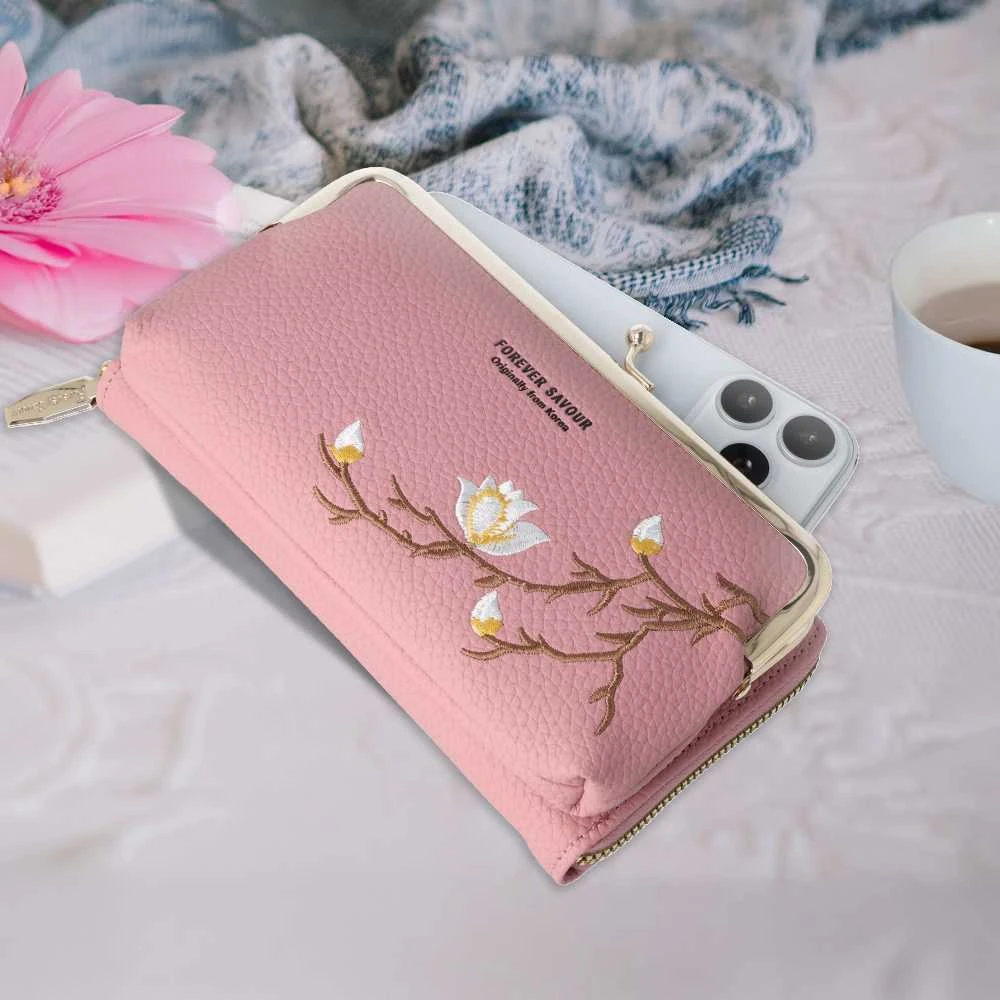 Dėklas Fusion Accessories Topt Knitted krepšys telefonui GCW16 tamsiai pilkos spalvos