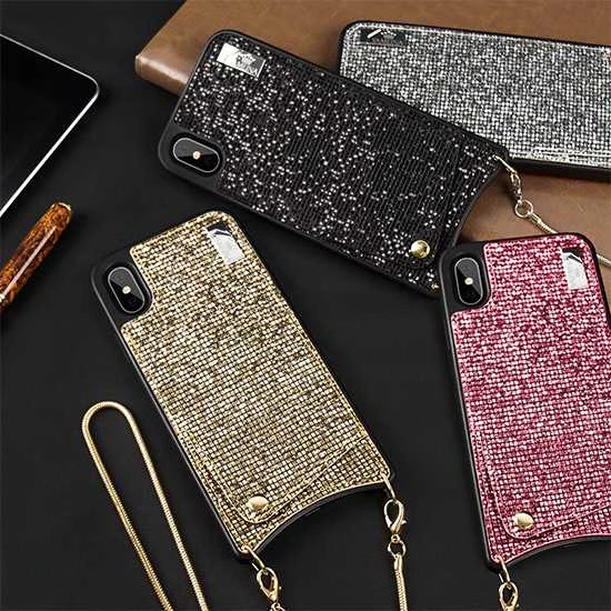 Dėklas Toptel Topt Krepšys telefonui – Star – Apple iPhone XS Max aukso spalvos