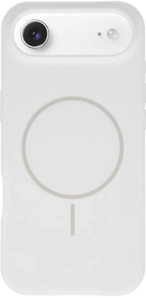 Dėklas Fusion Accessories Topt Magsafe Slim Silicone skirtas Apple iPhone 17 Air baltos spalvos