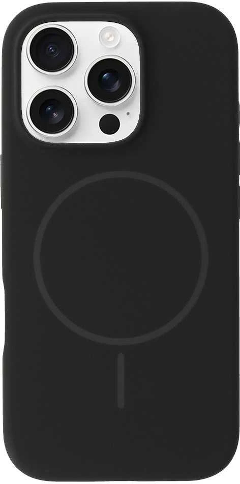 Dėklas Fusion Accessories Topt Magsafe Slim Silicone skirtas Apple iPhone 17 Air juodos spalvos