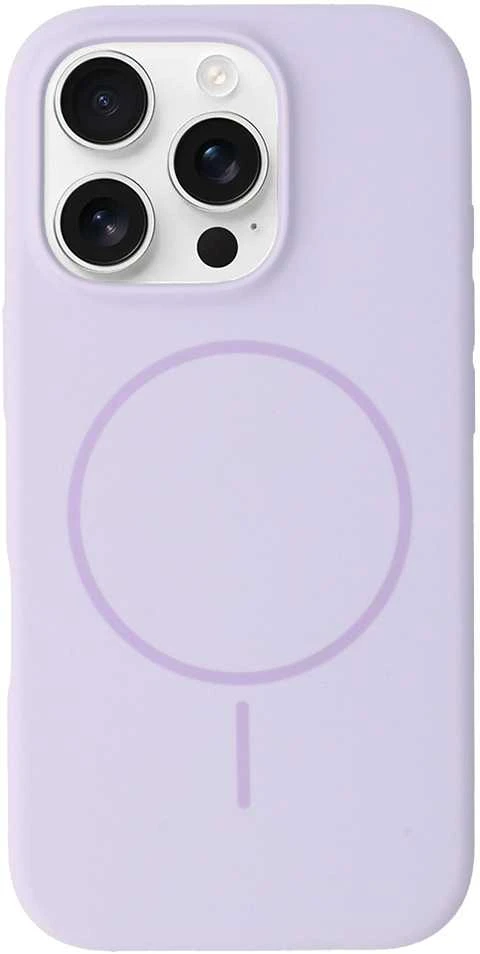 Dėklas Fusion Accessories Topt Magsafe Slim Silicone skirtas Apple iPhone 17 Air violetinės spalvos