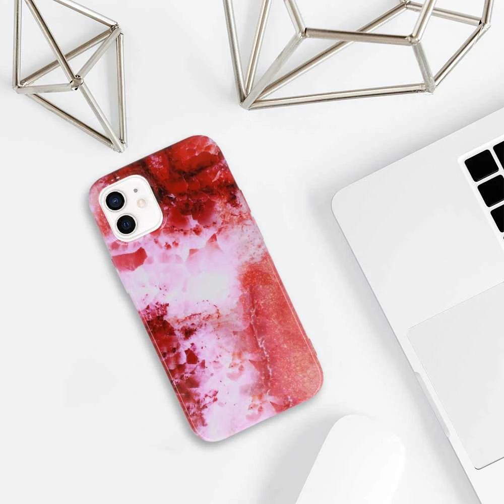 Dėklas Topt Marble Silikon Apple iPhone 12 Mini šablonas 5