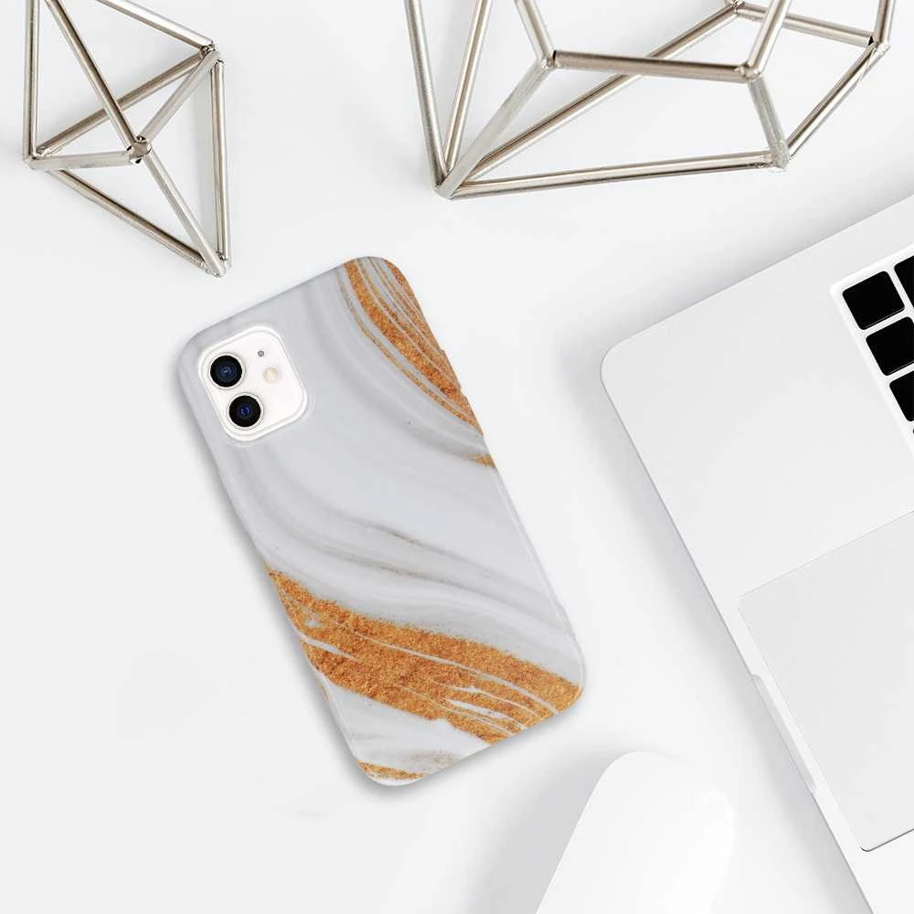 Dėklas Topt Marble Silikon Apple iPhone 12 Mini šablonas 1