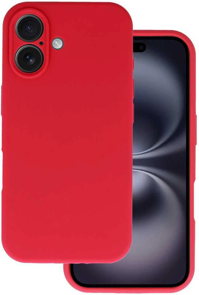 Fusion Accessories Tel Protect Silicone Lite dėklas skirtas Samsung Galaxy S20 FE/Lite avietinės spalvos
