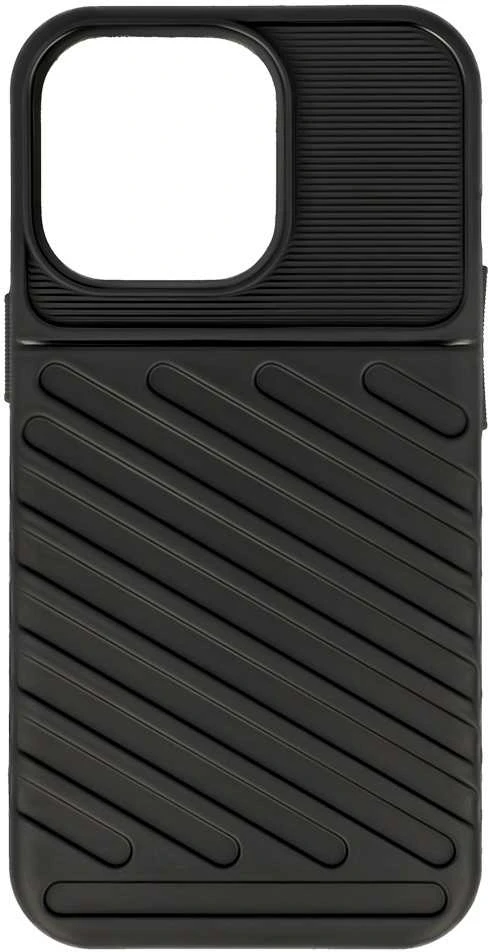 Dėklas Toptel Topt Thunder dėkals skirtas Apple iPhone 13 Pro Max juodos spalvos