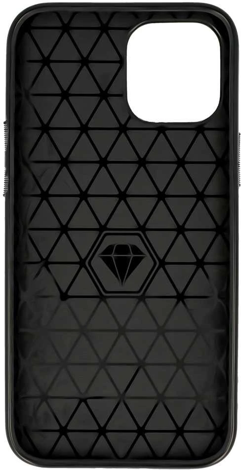Dėklas Fusion Accessories Topt Thunder dėkals skirtas Apple iPhone 12 Pro Max juodos spalvos