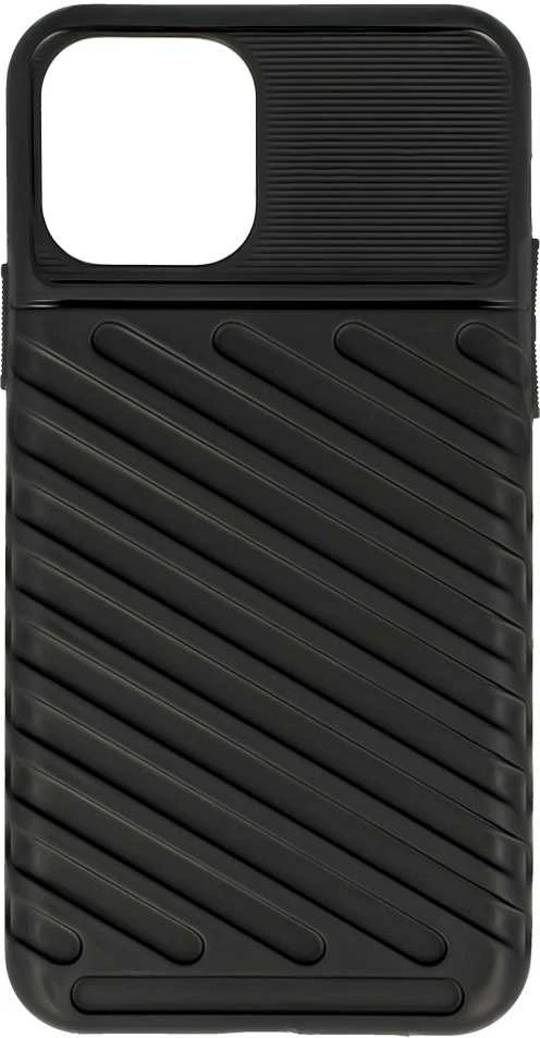 Dėklas Fusion Accessories Topt Thunder dėkals skirtas Apple iPhone 11 Pro juodos spalvos