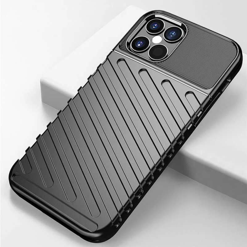 Dėklas Toptel Topt Thunder dėkals skirtas Motorola Moto G42 juodos spalvos