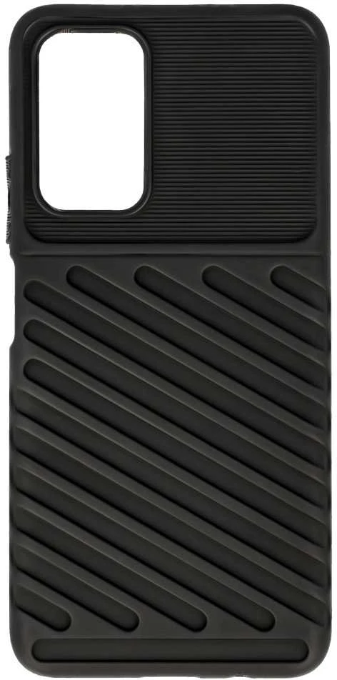 Dėklas Fusion Accessories Topt Thunder dėkals skirtas Xiaomi Redmi Note 11 5G/Note 11S 5G/Poco M4 Pro 5G juodos spalvos