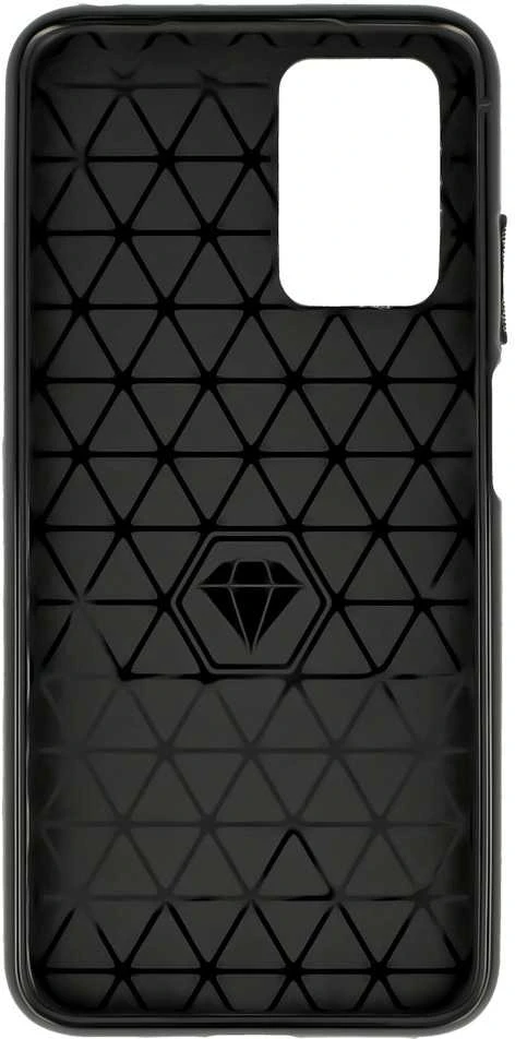 Dėklas Fusion Accessories Topt Thunder dėkals skirtas Xiaomi Redmi 10 juodos spalvos