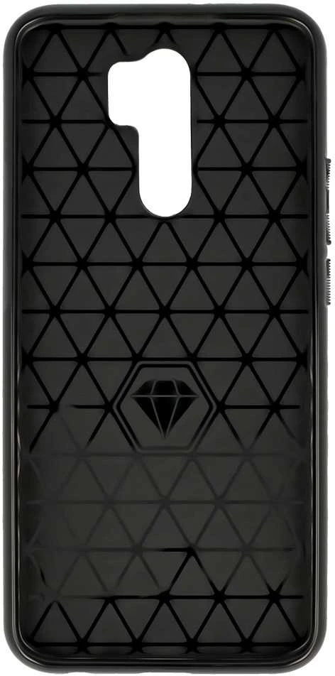 Dėklas Toptel Topt Thunder dėkals skirtas Xiaomi Redmi 9 juodos spalvos