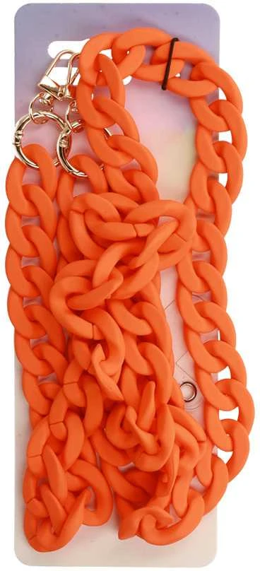 Fusion Accessories Topt Virvelė telefonui 0446 oranžinės spalvos