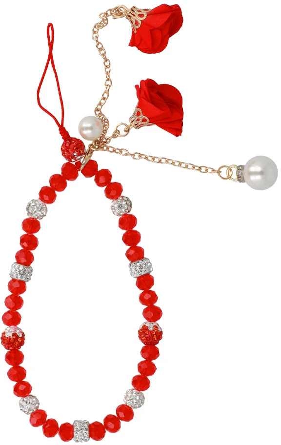 Fusion Accessories Phone pendant G-16 red