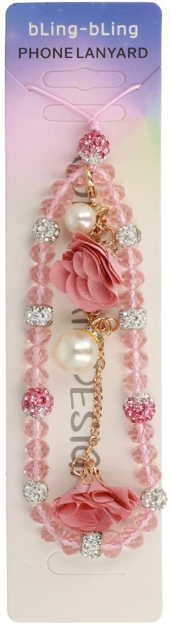 Fusion Accessories Phone pendant G-16 pink