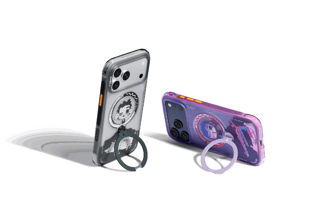 Dėklas „Torras Ostand Q3 Air Gawx Limited“, „Dawnbreak“ apsauga – „Apple iPhone 17 Pro“