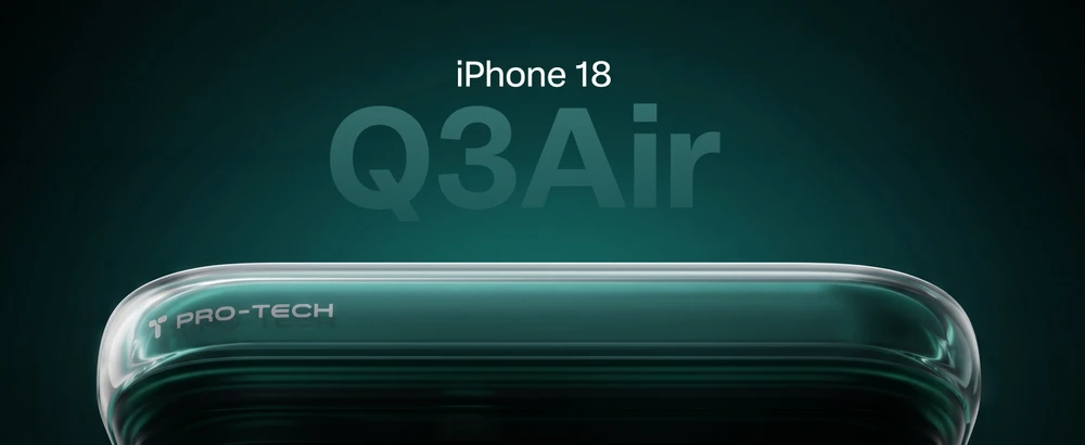 Dėklas Torras Ostand Q3 Air, žalias – iPhone 18 Pro