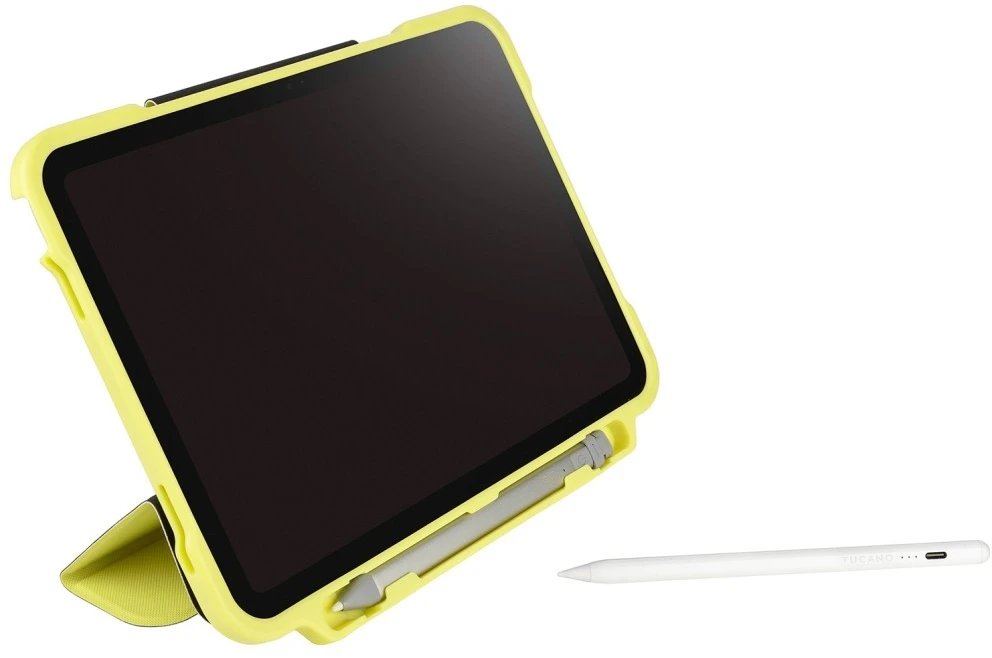 Tucano Alunno do iPad 11" A16 (2025) / iPad 10.9" 10 gen. (2022) geltona