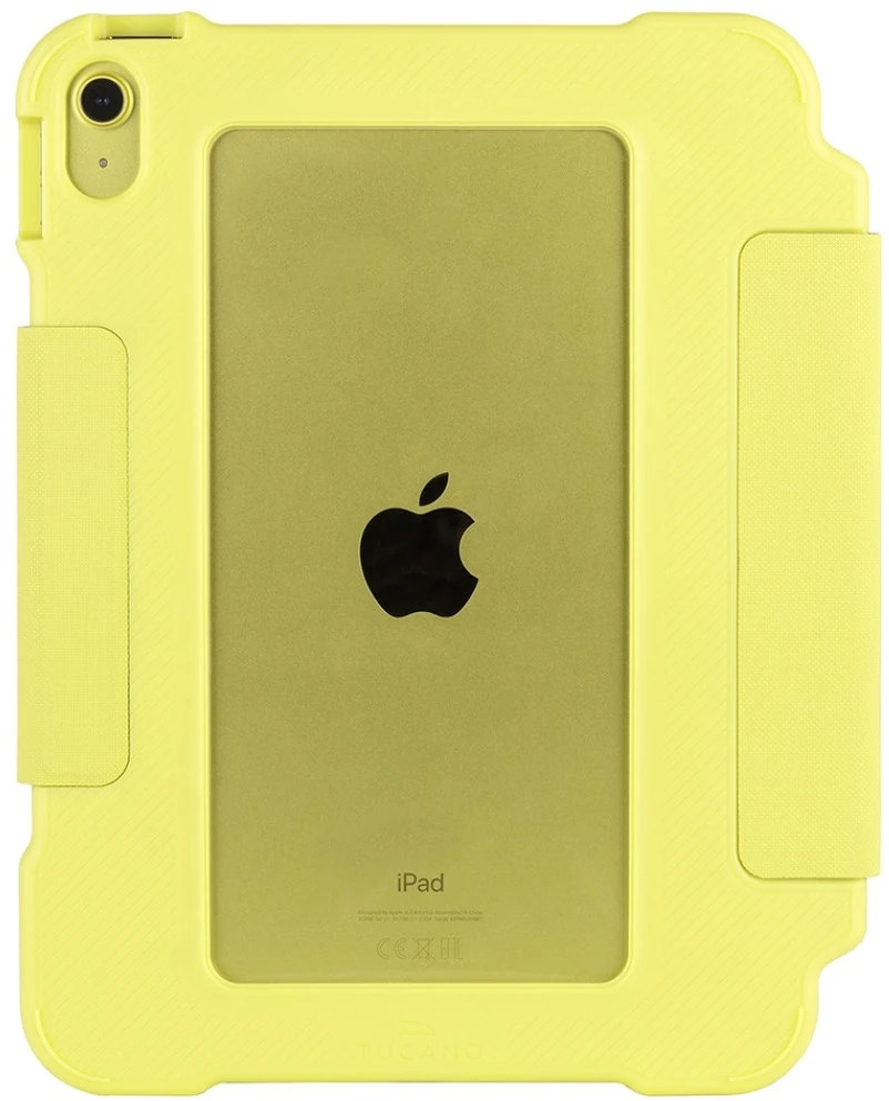 Tucano Alunno do iPad 11" A16 (2025) / iPad 10.9" 10 gen. (2022) geltona