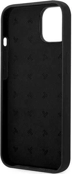 Tumi TUHCP14SSK Apple iPhone 14 / 15 / 13 6.1″ juodos spalvos kietas dėklas Liquid Silicone