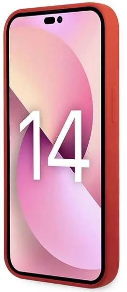 Tumi TUHCP14SSR Apple iPhone 14 / 15 / 6.1″ red kietas dėklas Liquid Silicone