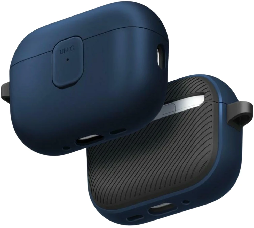 „Uniq Clyde“ dėklas, skirtas „AirPods Pro“ (3 kartos) – Mėlyna/pilkas