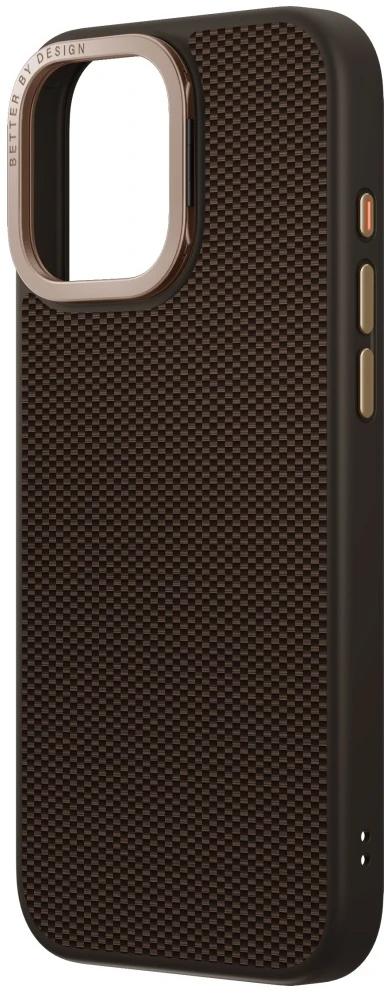 Uniq Keva Max Magclick įkrovimo kameros stovo dėklas, skirtas iPhone 16 Pro Max - rudas