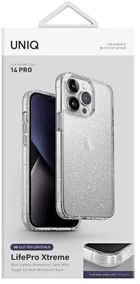 UNIQ dėklas LifePro Xtreme Apple iPhone 14 Pro 6,1" tinsel lucent