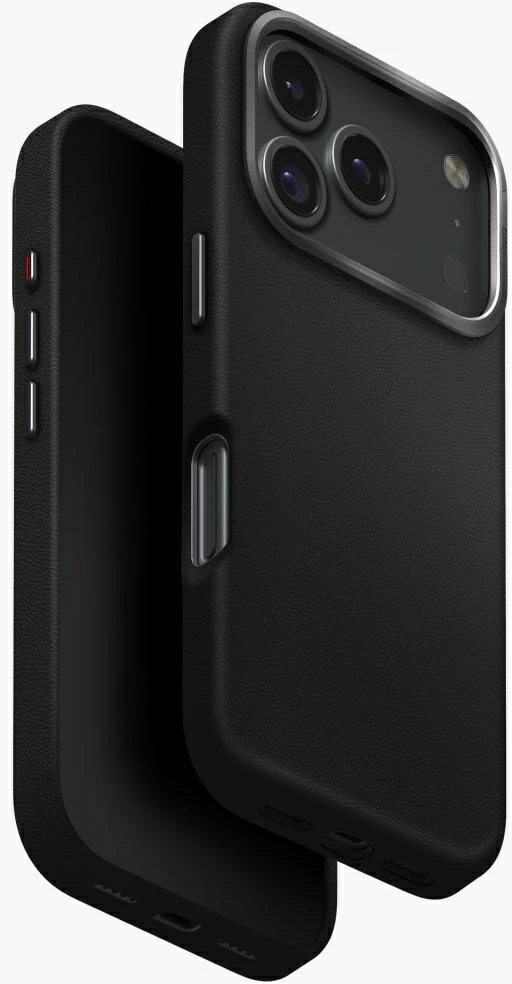 UNIQ Lyden dėklas, skirtas iPhone 17 Pro, su Magclick įkrovimo funkcija, juodas