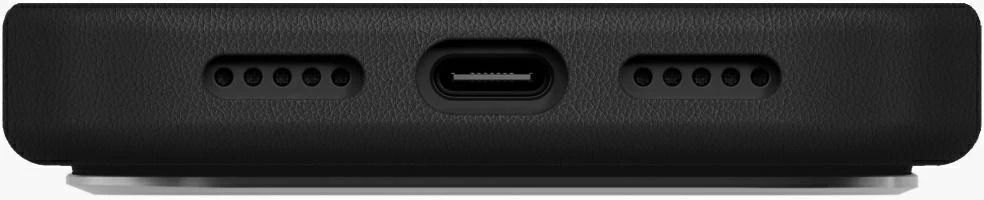UNIQ Lyden dėklas, skirtas iPhone 17 Pro, su Magclick įkrovimo funkcija, juodas
