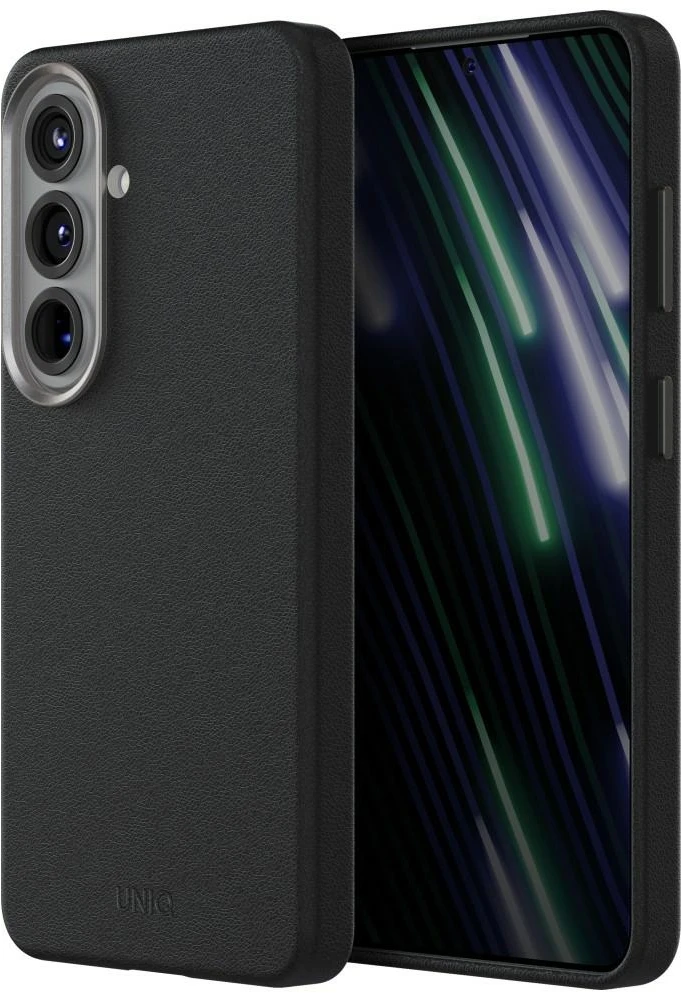Dėklas UNIQ Lyden Samsung Galaxy S26 Magclick Charging juodos spalvos