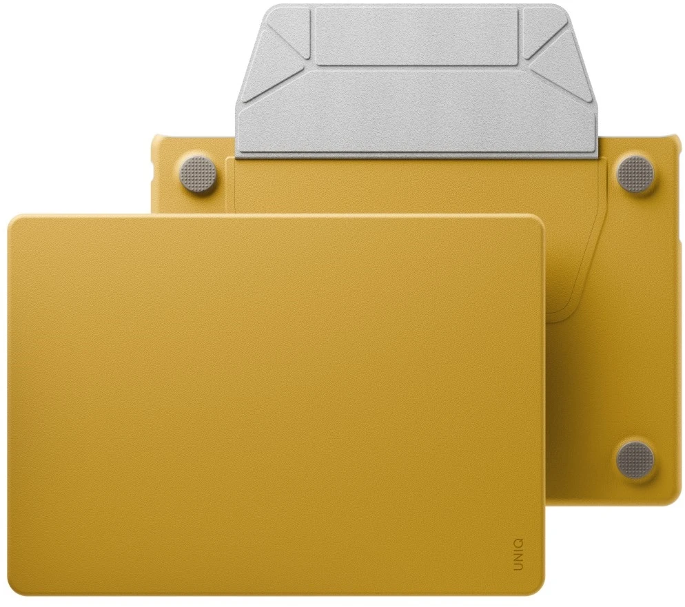 Dėklas UNIQ Lyden Versa for MacBook Air 13″ M2 2022 / M3 2024 / M4 2025 / M5 2026 yellow