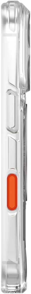 UNIQ Swivix dėklas, skirtas iPhone 17 Pro, su 360° besisukančiu stovu, skaidrus