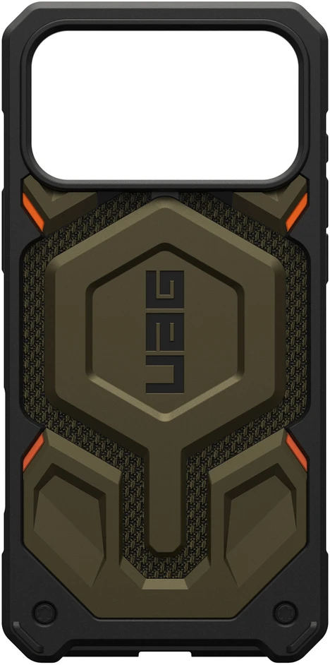 Dėklas Urban Armor Gear UAG Monarch Pro,Kevlar Element Žalias - iPhone 17 Pro Max