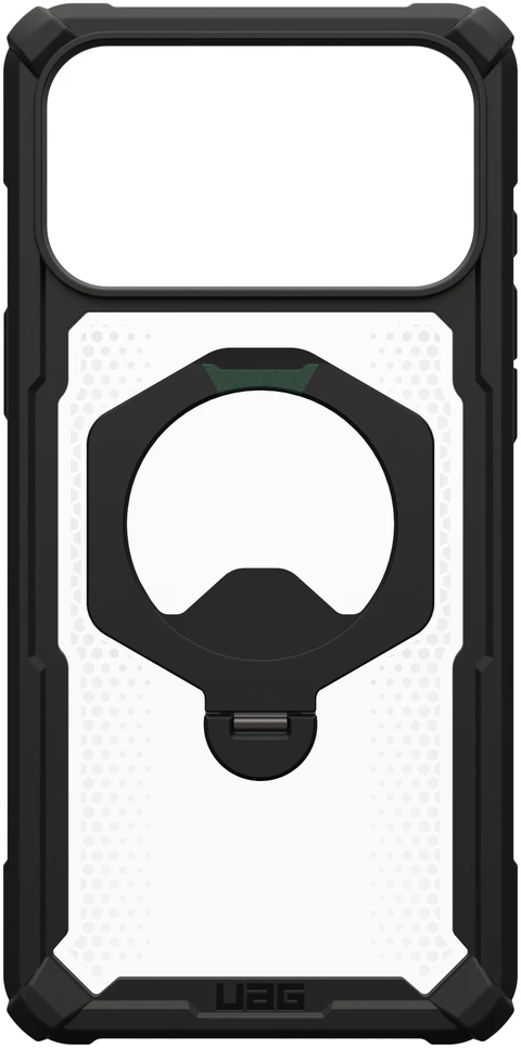 Myfirst Urban Armor Gear UAG Plasma XTE nugarėlė su MagSafe, skirta iPhone 18 Pro Max / 17 Pro Max – juoda / skaidri