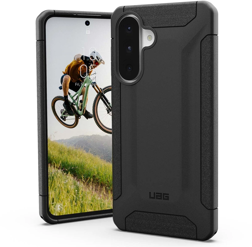 Dėklas Urban Armor Gear UAG Scout, juodas - Samsung Galaxy A56 5G