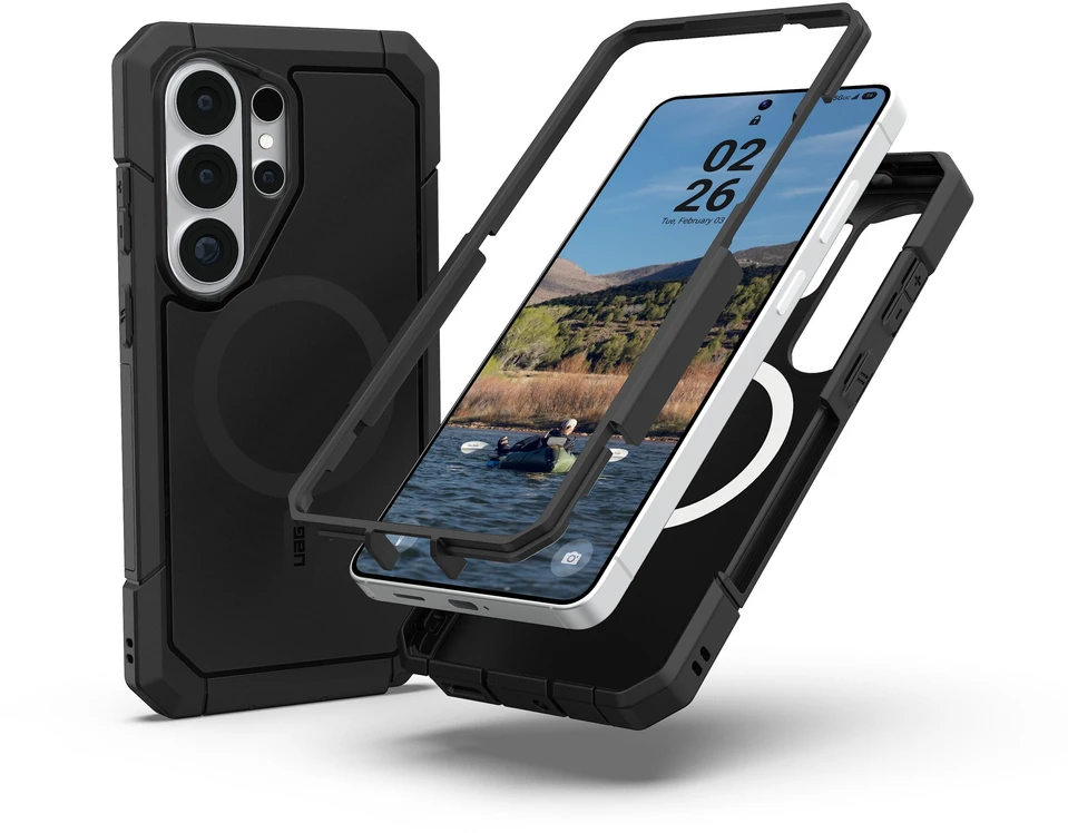 Dėklas Urban Armor Gear UAG Trooper, Juodas - Samsung Galaxy S26 Ultra