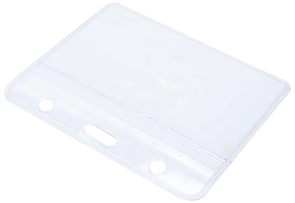 Dėklas vardinei kortelei Deli PVC, 56x91mm, 10vnt