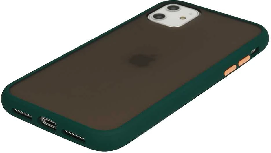Dėklas Vennus Color Button Bumper skirtas Samsung Galaxy S21 Plus žalios spalvos