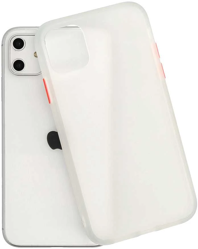 Dėklas Vennus Color Button Bumper skirtas Samsung Galaxy S21 Plus skaidrus
