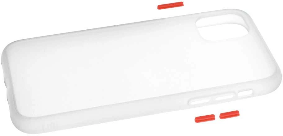 Dėklas Vennus Color Button Bumper skirtas Samsung Galaxy A20S skaidrus