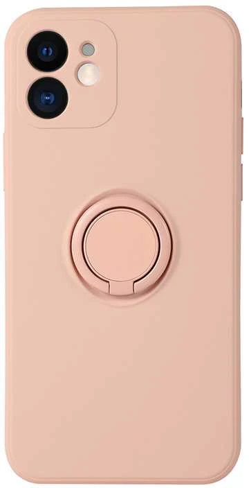 Dėklas Vennus silikoninis Ring skirtas Apple iPhone 14 Plus Light rožinės spalvos