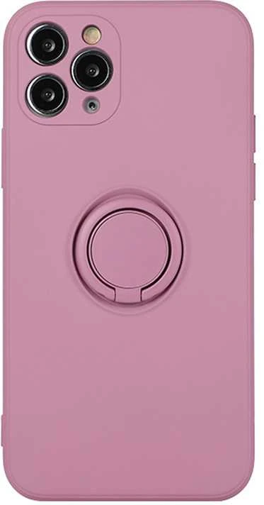 Dėklas Vennus silikoninis Ring skirtas Apple iPhone 14 Plus rožinės spalvos