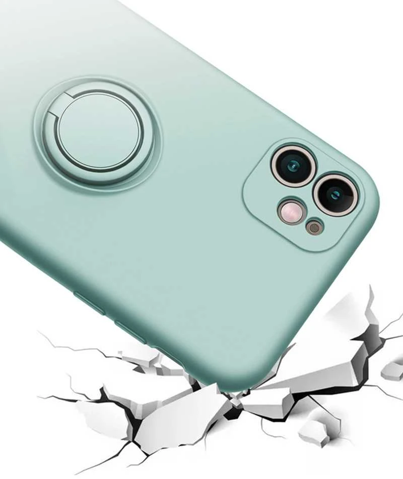Dėklas Vennus silikoninis Ring skirtas Xiaomi Redmi 10 Light rožinės spalvos