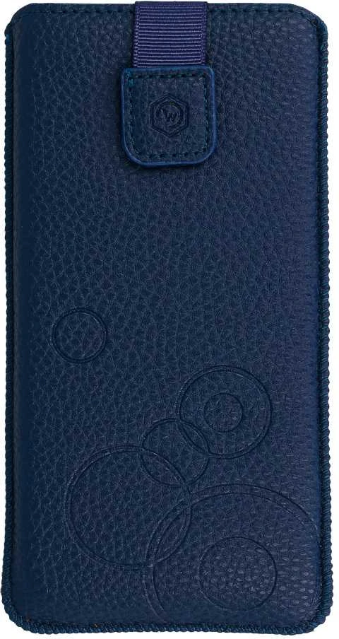Dėklas WONDER Deko maišelis telefonui (Dydis L) Apple iPhone 13 Mini/12 Mini/SE 2020/2022/7/8 mėlynos spalvos
