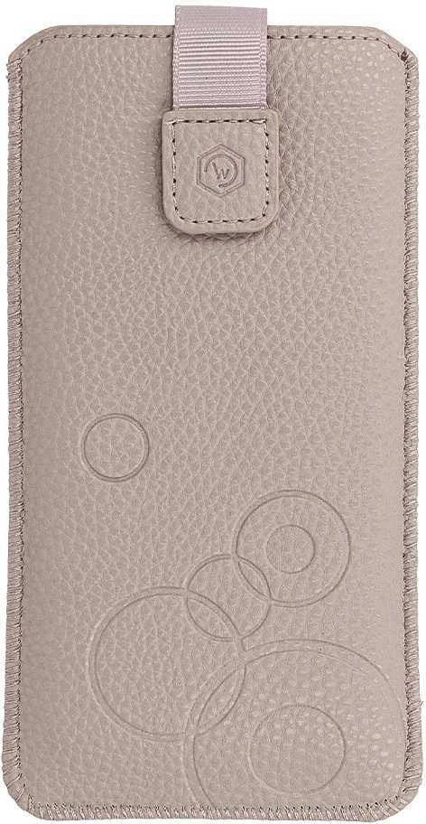 Dėklas WONDER Deko (Dydis XXL) skirtas Samsung S25 Ultra/S24 Ultra/M35/M23/A16 5G/Xiaomi Redmi 14C cappuccino
