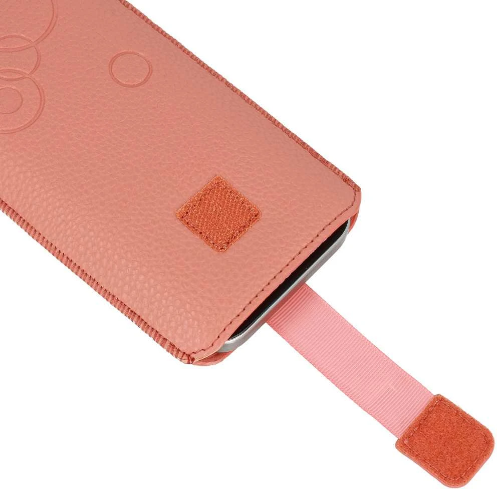 WONDER Deko dėklas (S dydis) Nokia 105 2019/150/216, persikinės spalvos