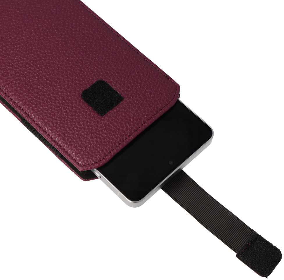 iLike WONDER lankstus dėklas (XXL dydis), skirtas „iPhone 17 Pro Max“ / „16 Pro Max“ / „Samsung S26 Ultra“ / „S25 Ultra“ / „Xiaomi 15 Ultra“ / „14 Ultra“ / „Oppo Find X8 Ultra“ / „Find X6 Pro“ / „Vivo“ / „X200 Pro“ / „X90 Pro+“ / „MotorolanEdge 50 Ultra“ / „Edge 40 Pro“, bordo spalvos
