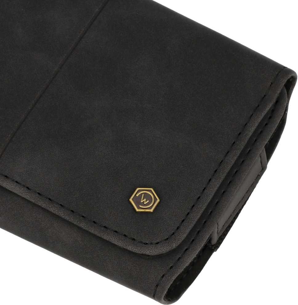 Dėklas Oem Wonder MAX Belt Holster (Dydis XL) skirtas Apple iPhone 15 Pro Max/Samsung A54 5G/A52/S24 Plus/S20 FE juodas (167×83 mm)