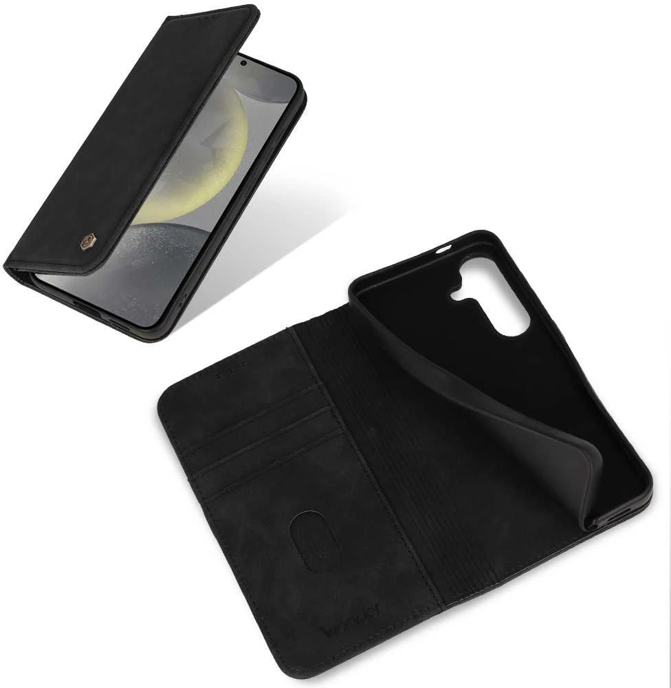 Dėklas Wonder Smart skirtas Apple iPhone 17 juodos spalvos