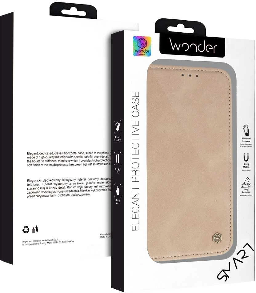 Dėklas Wonder Smart skirtas Xiaomi 17 Pro cappuccino